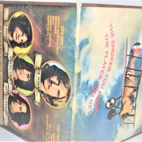 1973 JOE WALSH The SMOKER You DRINK The PLAYER You GET Vinyl Record LP Record - Picture 6 of 6